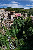 Tivoli, vedute del tempio della Sibilla Tiburtina.